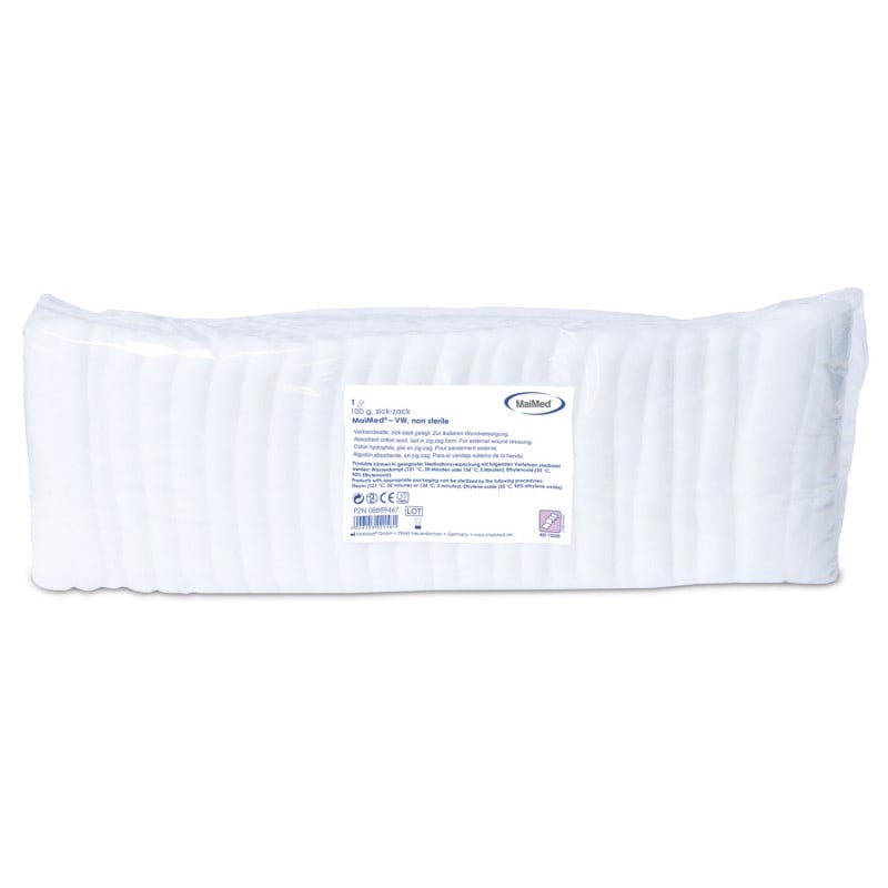 Surgical Cotton Wool, pleated 100g