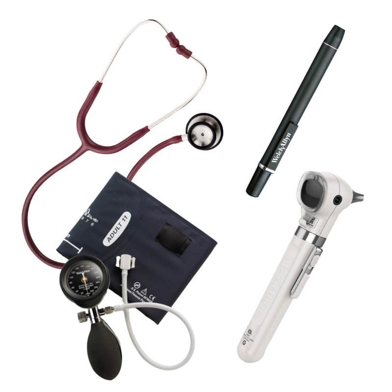 Student Diagnostic Set with stethoscope | blue
