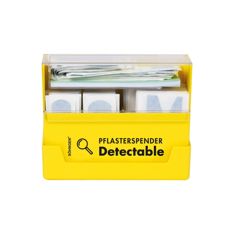 Detectable Plaster Set - Detectable Plasters in a Dispenser Box