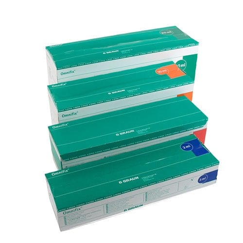 Omnifix Disposable Syringes 5 ml, 100 pieces
