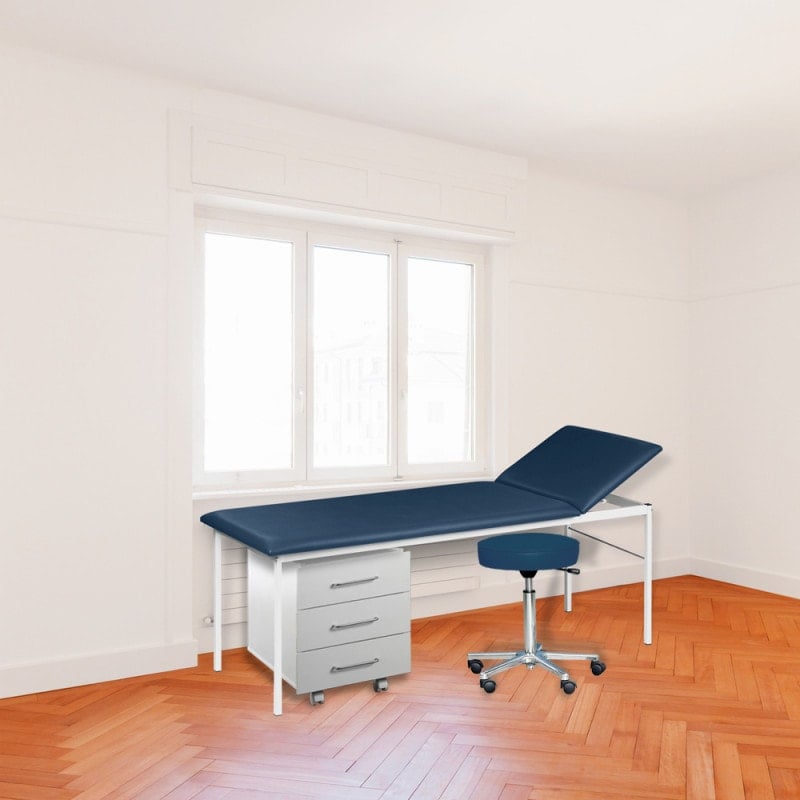 Examination Table Set red