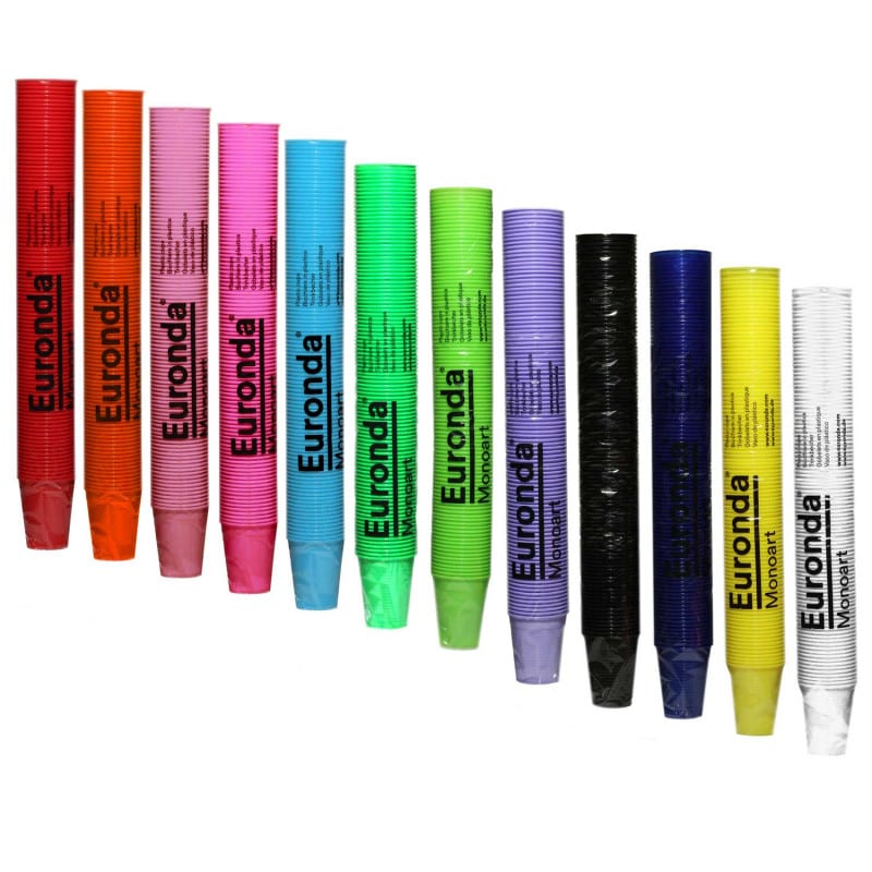 Monoart Mouth Rinsing Cups purple