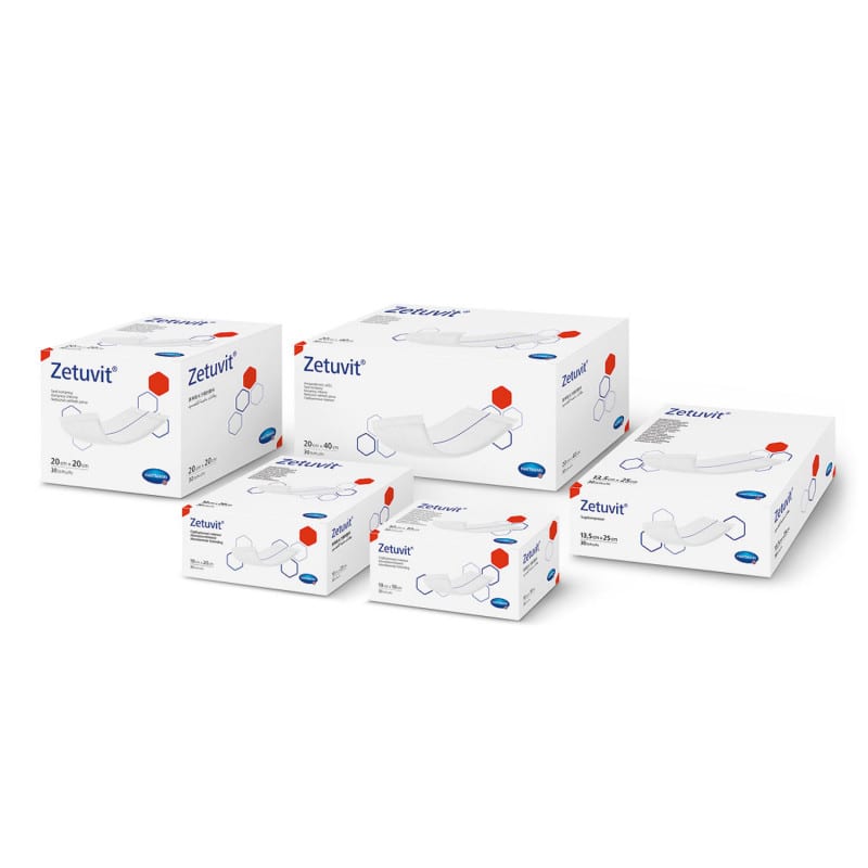 Zetuvit Non-Sterile Absorbent Compresses 13.5 x 25 cm