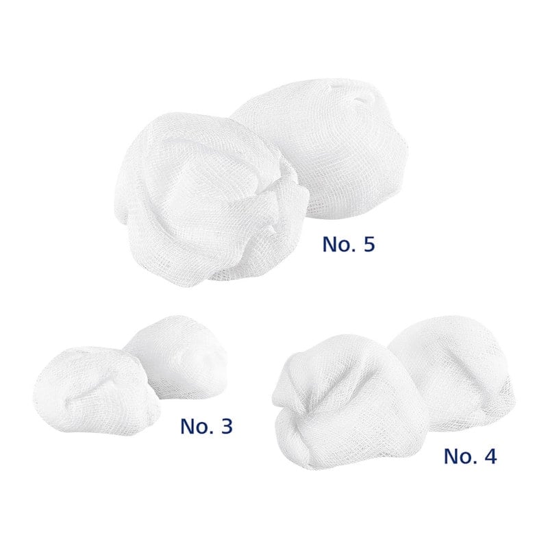 Pagasling Swabs, Sterile Size 3 (plum-sized), 4 pcs