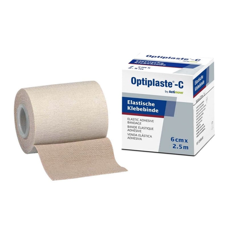 Optiplaste-C Elastic Adhesive Bandage 6 cm