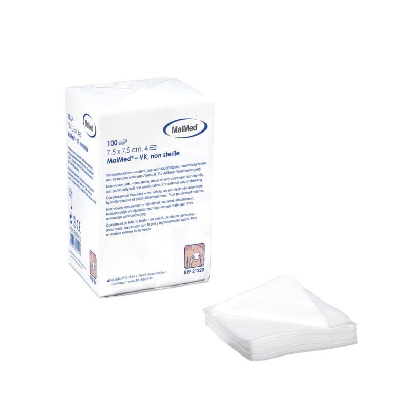 MaiMed VK Non-Woven Compresses, non-sterile 10 x 20cm
