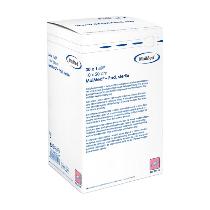 Sterile Absorbent Compresses 10x 20cm