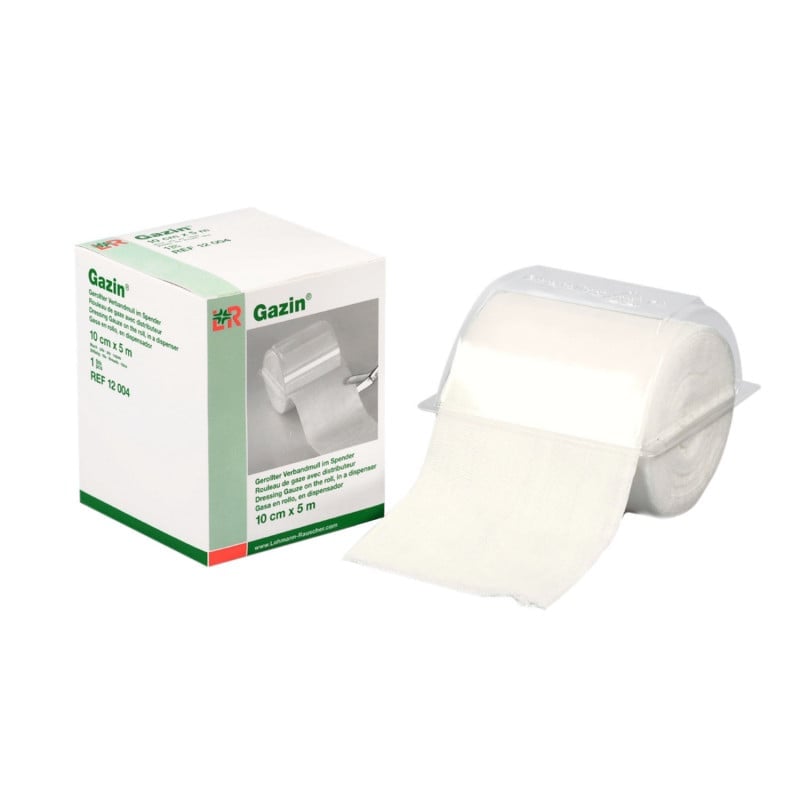 Gazin Absorbent Gauze transparent dispenser, 5m long