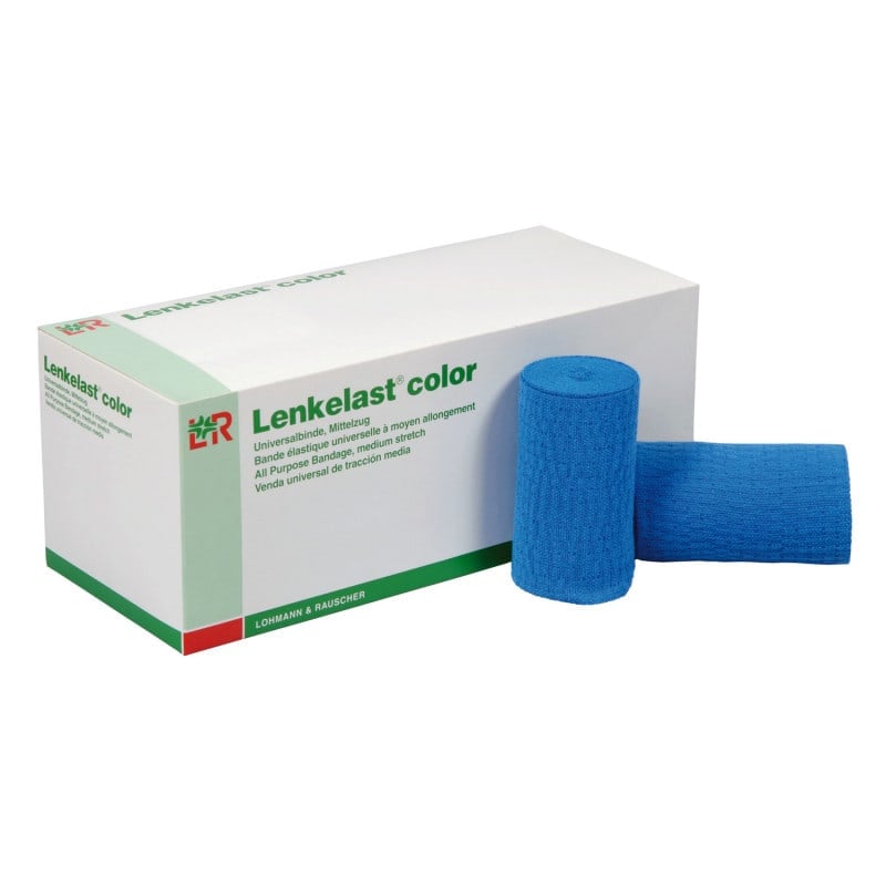 Lenkelast color All-Purpose Bandage 8cm | blue