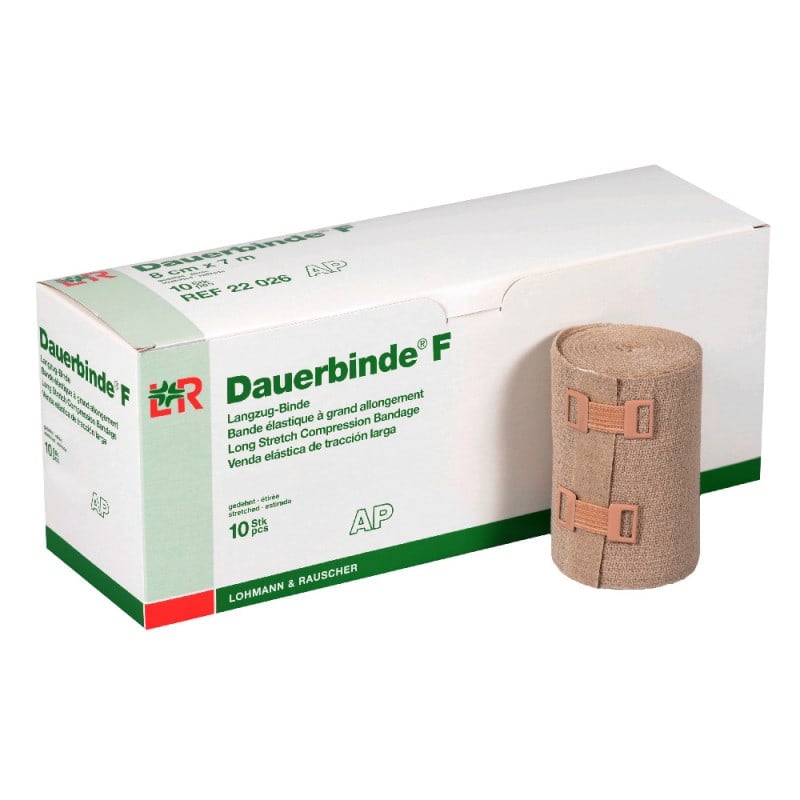 Dauerbinde Long-Stretch Bandage F (fine) | 12 cm