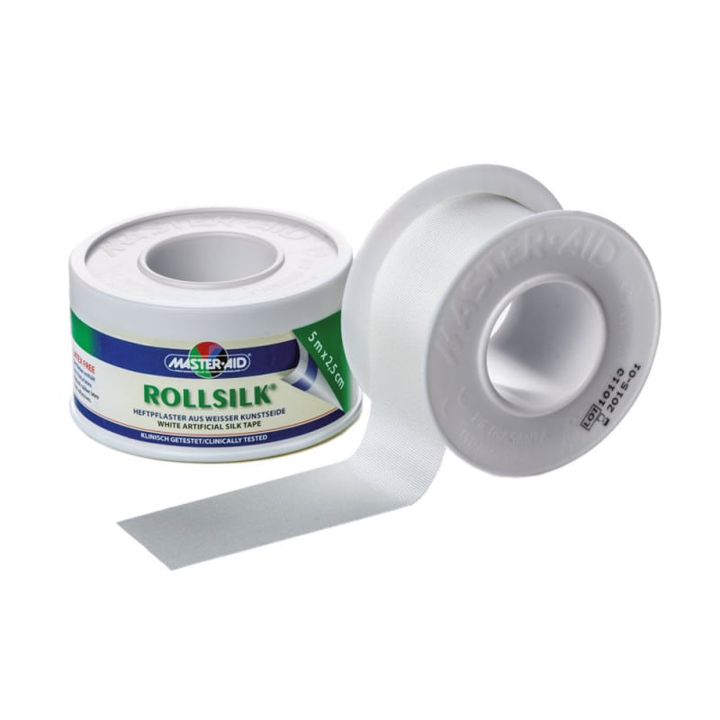 ROLLSILK Adhesive Tape 1.25 cm (18 rolls)