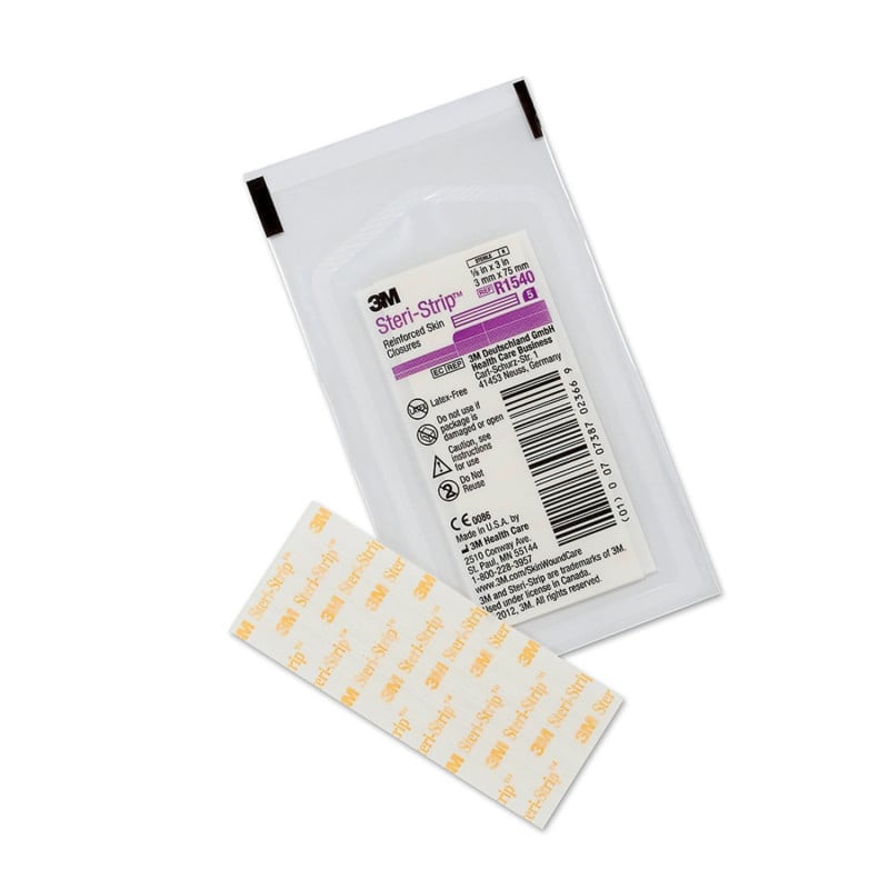 3M Steri-Strip Antimicrobial Skin Closures 3 x 75 mm (2 x 5 Strips)