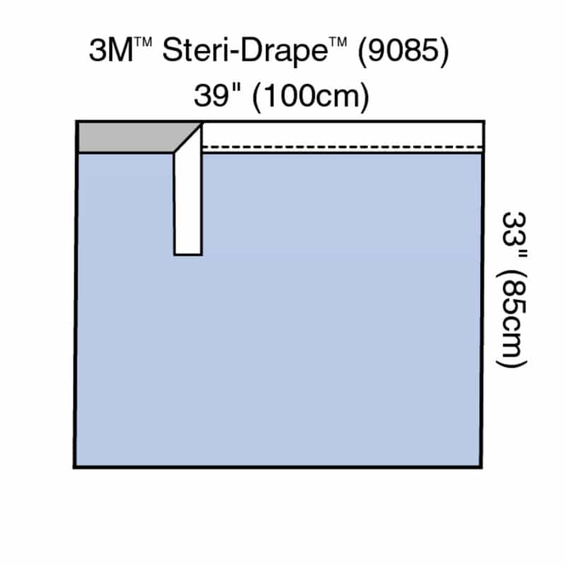 3M Adhesive Surgical Drape 183 x 183cm (9087)