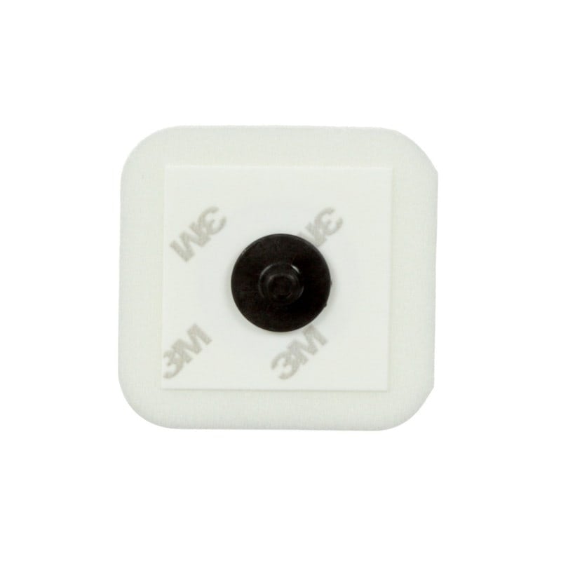 3M Foam ECG Electrodes with radiotransparent button, 4 x 3.3cm (2244)