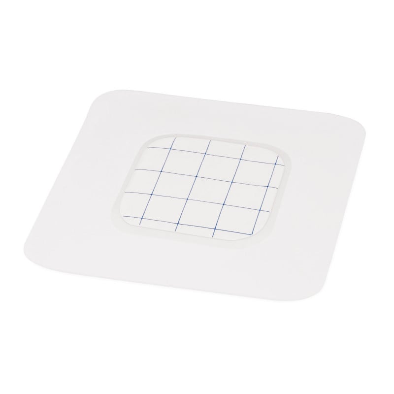 HydroTac transparent comfort, Gel Dressing with Adhesive Edge 6.5 cm x 10 cm