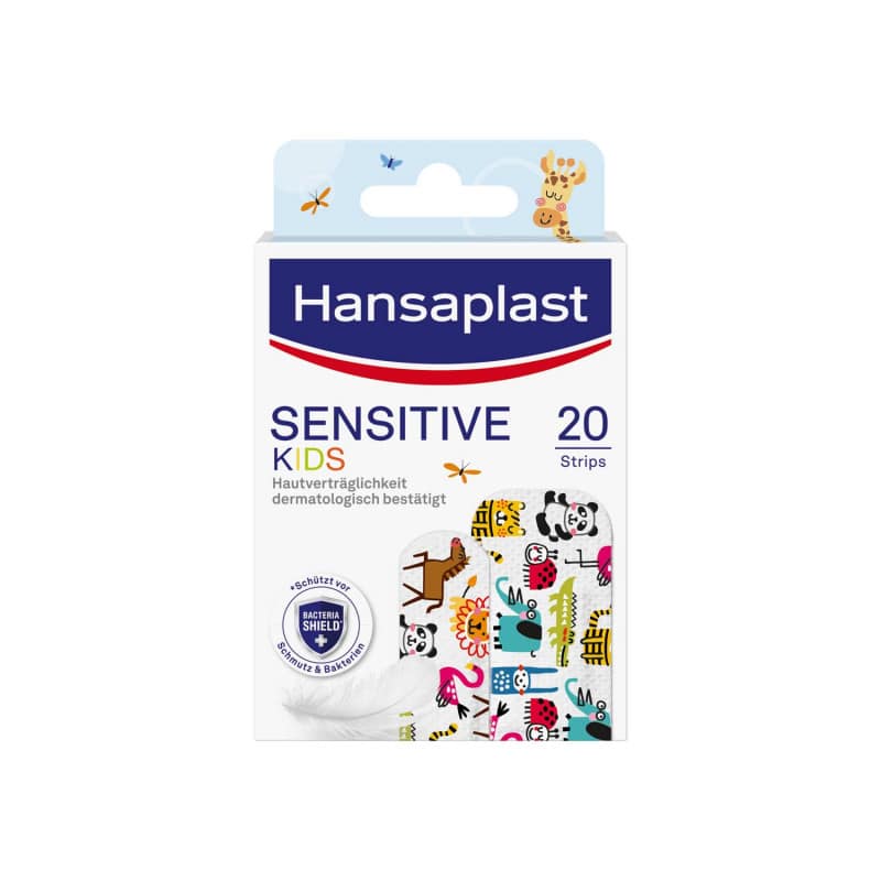 Hansaplast Sensitive Kid's Plaster Strips, 20 PCS