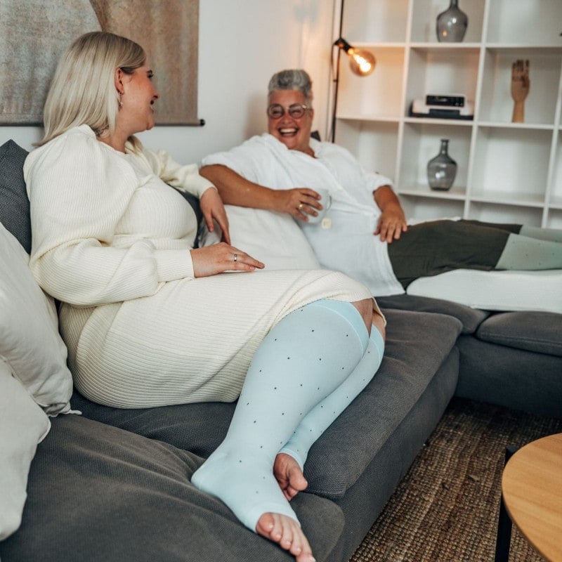 Venen Engel® Compression Socks linden green | 6