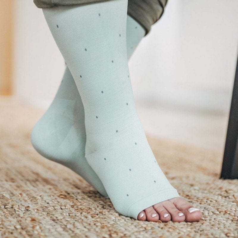 Venen Engel® Compression Socks linden green | 5