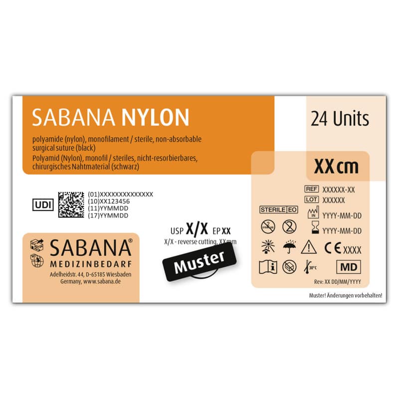 SABANA NYLON USP 4-0 EP 1.5 HR-19-75