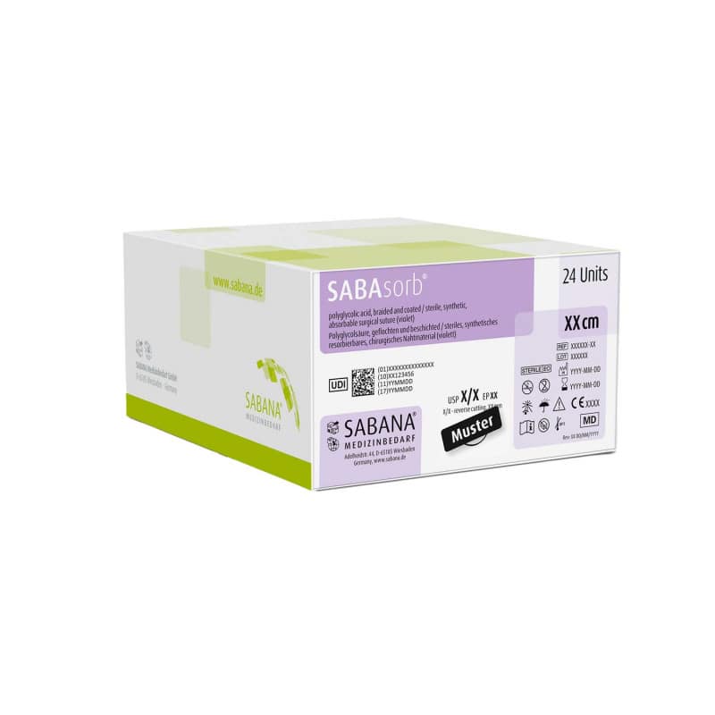SABAsorb® USP 6-0 EP 0,7 DS-12-45