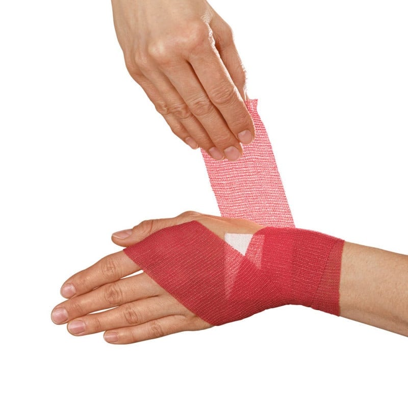 Peha-haft® Color 6 cm x 20 m (red)