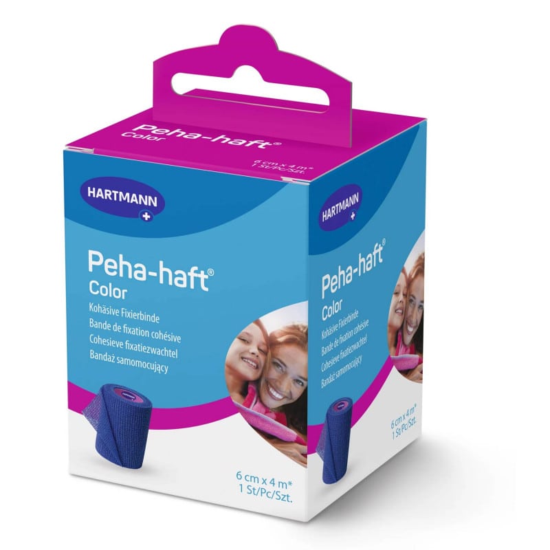 Peha-haft® Color 8 cm x 4 m (blue)