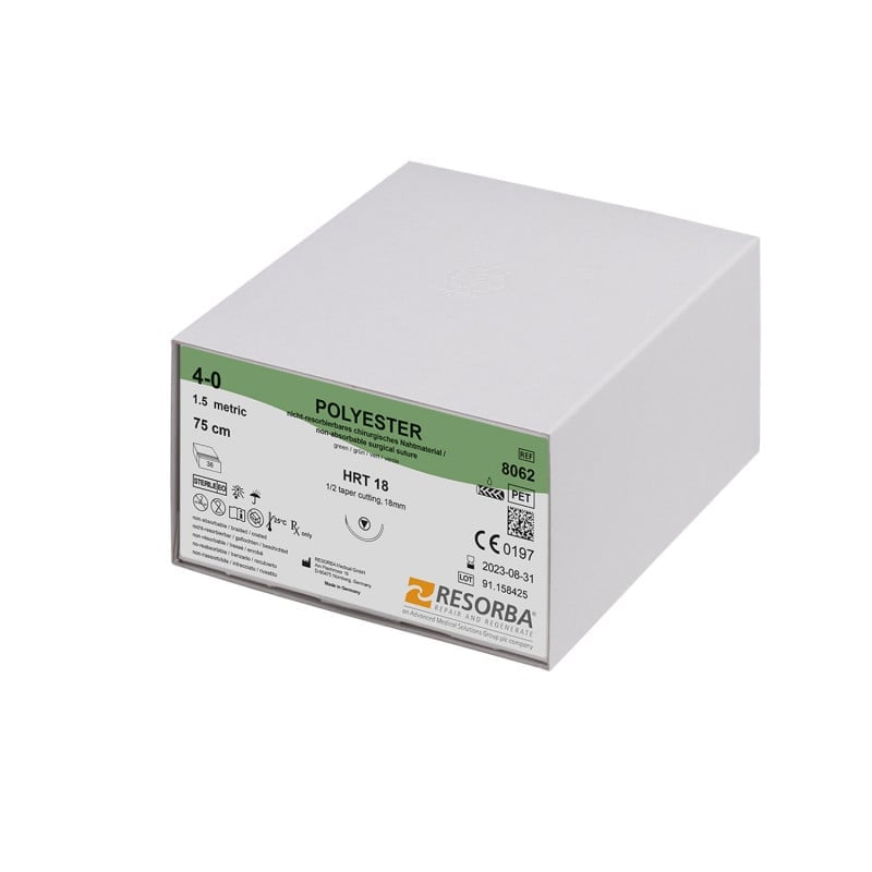 Resorba POLYESTER® USP 3-0 DS-24-45 cm