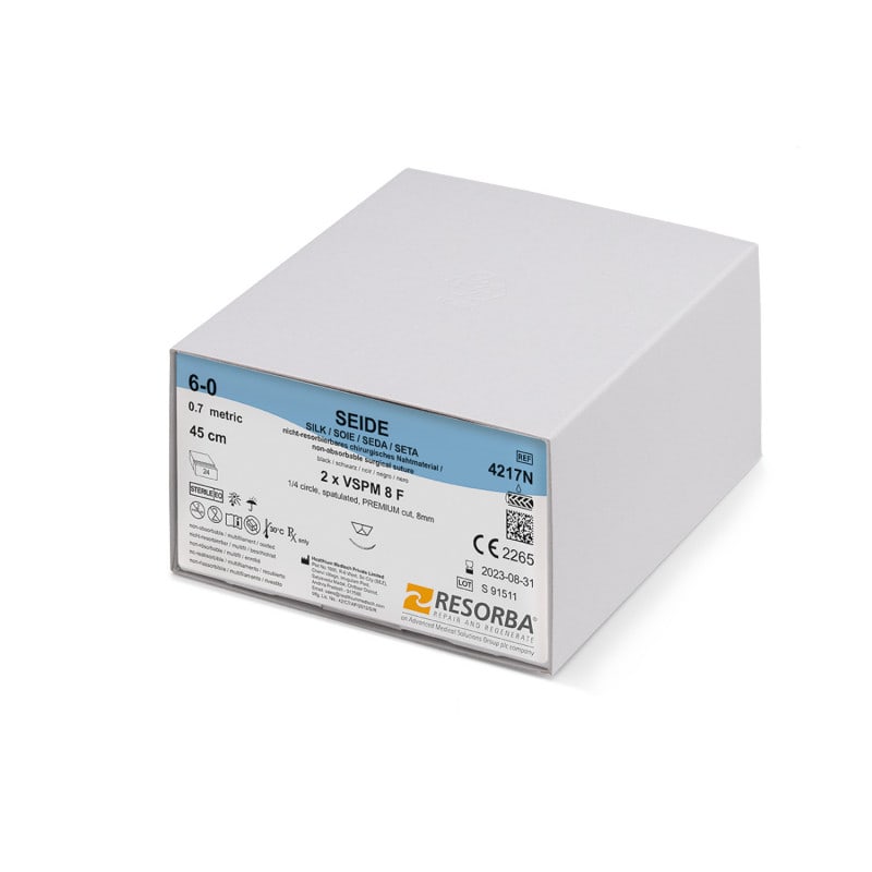 Resorba BLACK SILK® USP 3-0 DS-24-45 cm