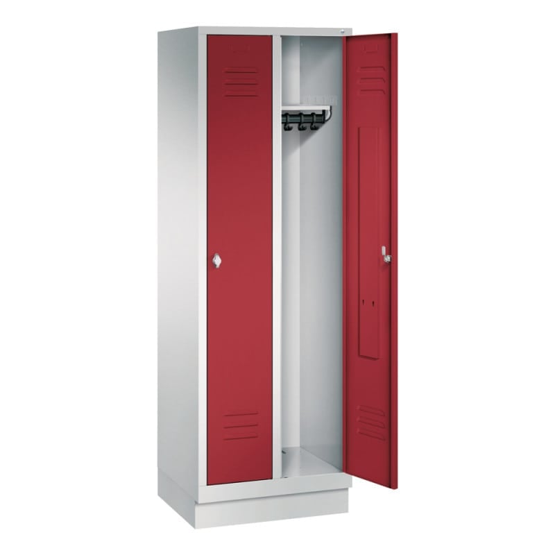 Metal Clothes Locker 2 | rubin red