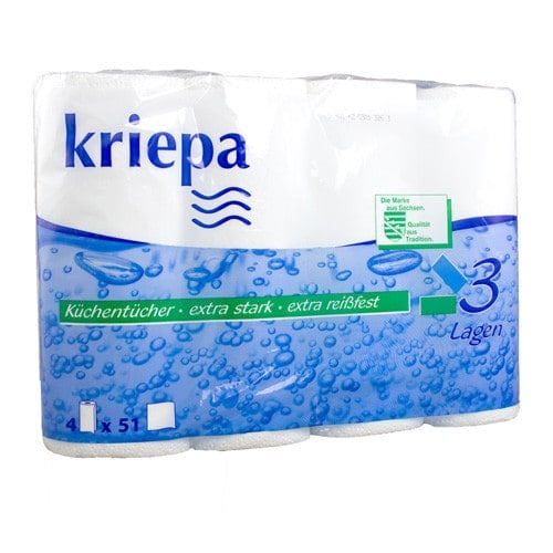 Paper Towels, 4 rolls with 51 sheets