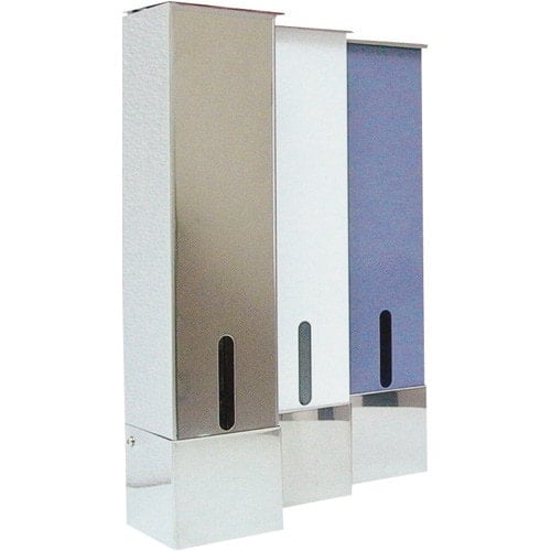 Designer Cup Dispenser metal, blue