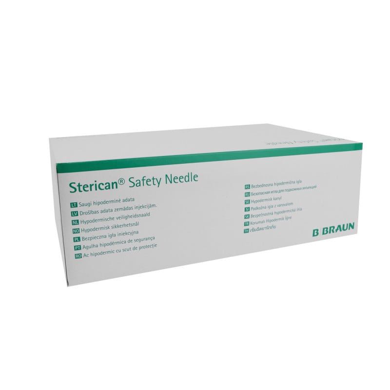 Sterican Safety 25G, 0.5 x 25 mm, orange