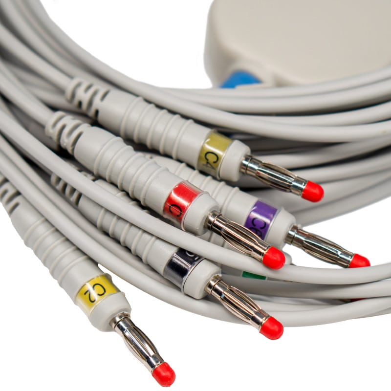 CardioNS E2 with banana plug cable | with tablet
