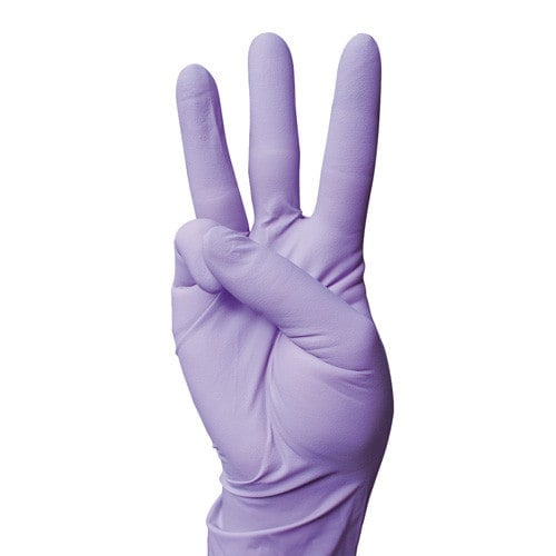 Monoart Latex Gloves purple | L