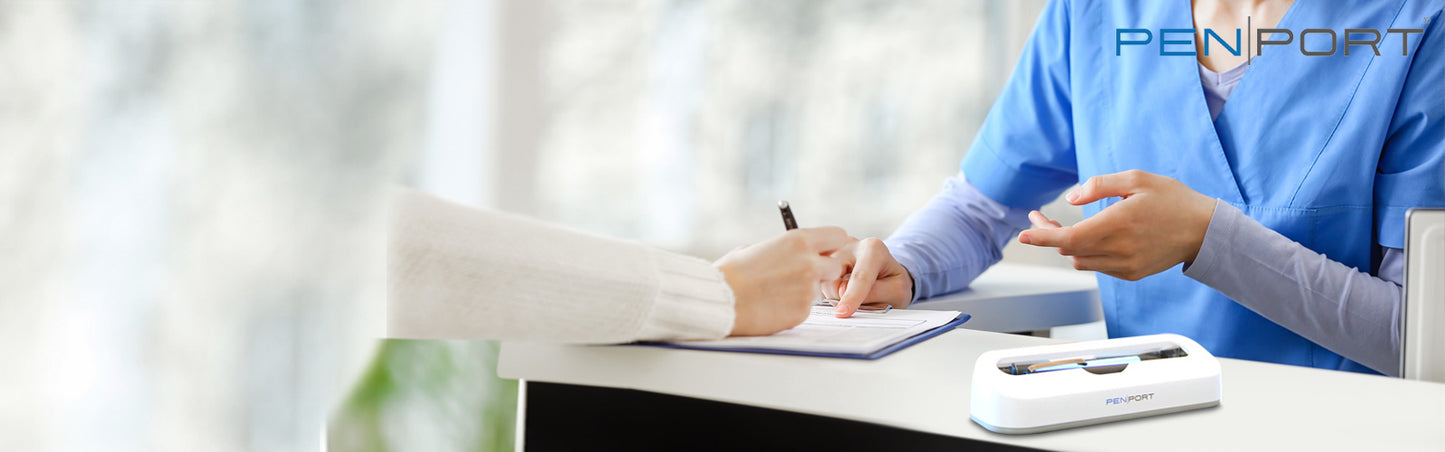 PENPORT® Disinfecting Pen Holder