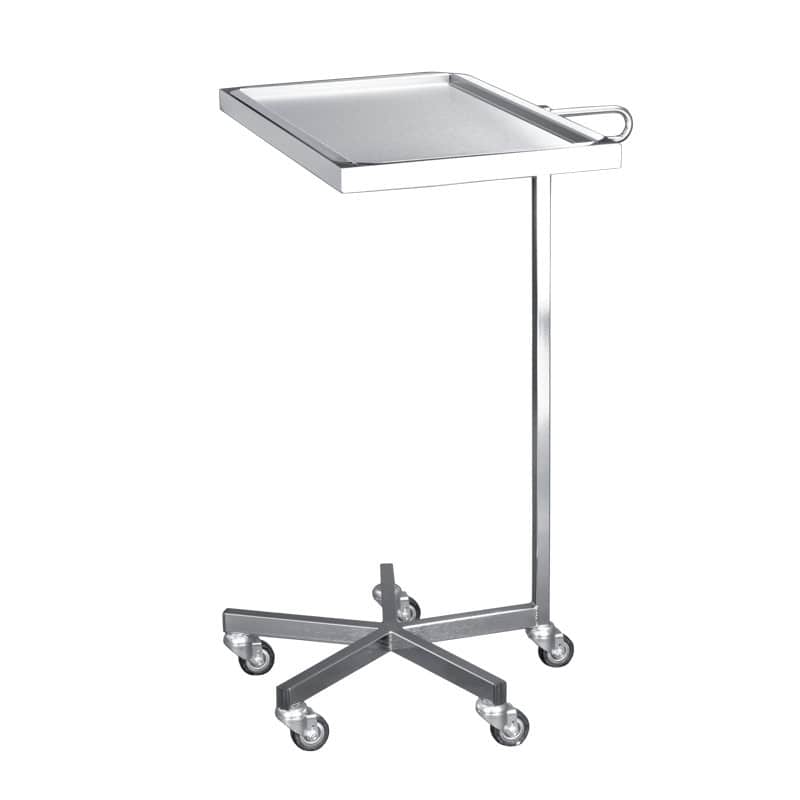 Instrument Discard Table with 2 Discard Trays