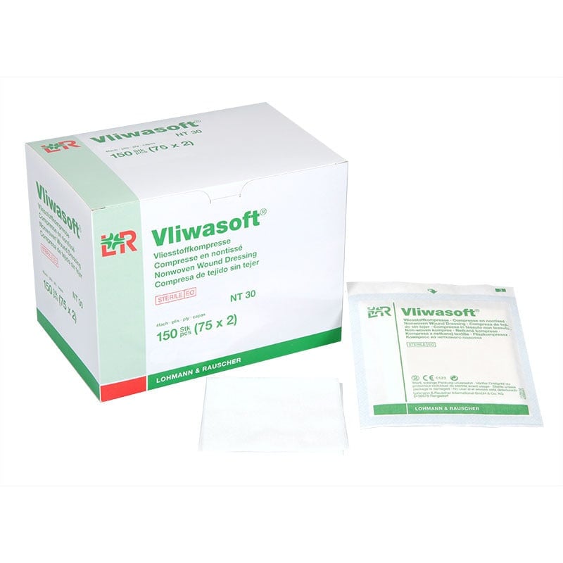 Vliwasoft Sterile 4-ply | 20 x 10 cm