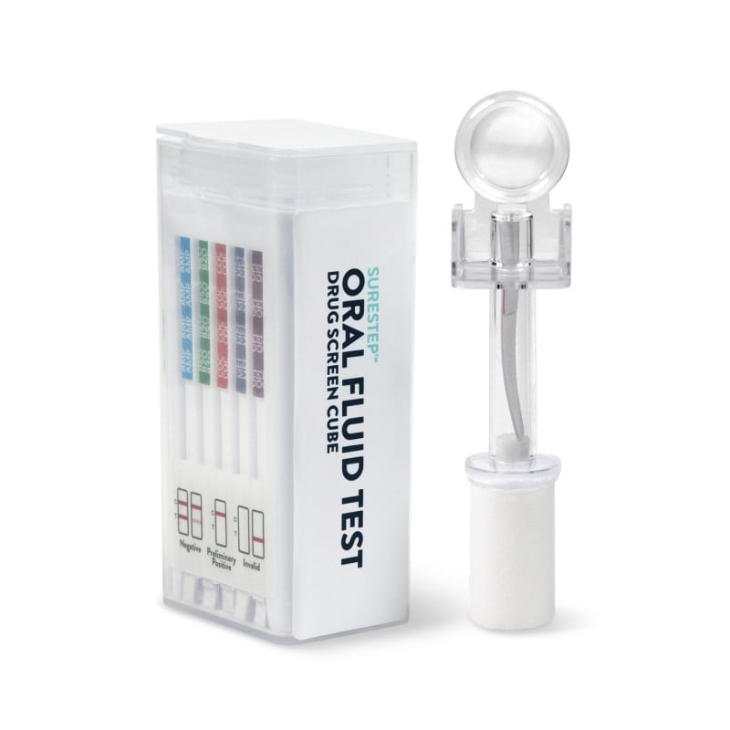 SureStep™ Oral Fluid Test Drug Screen Cube (9)