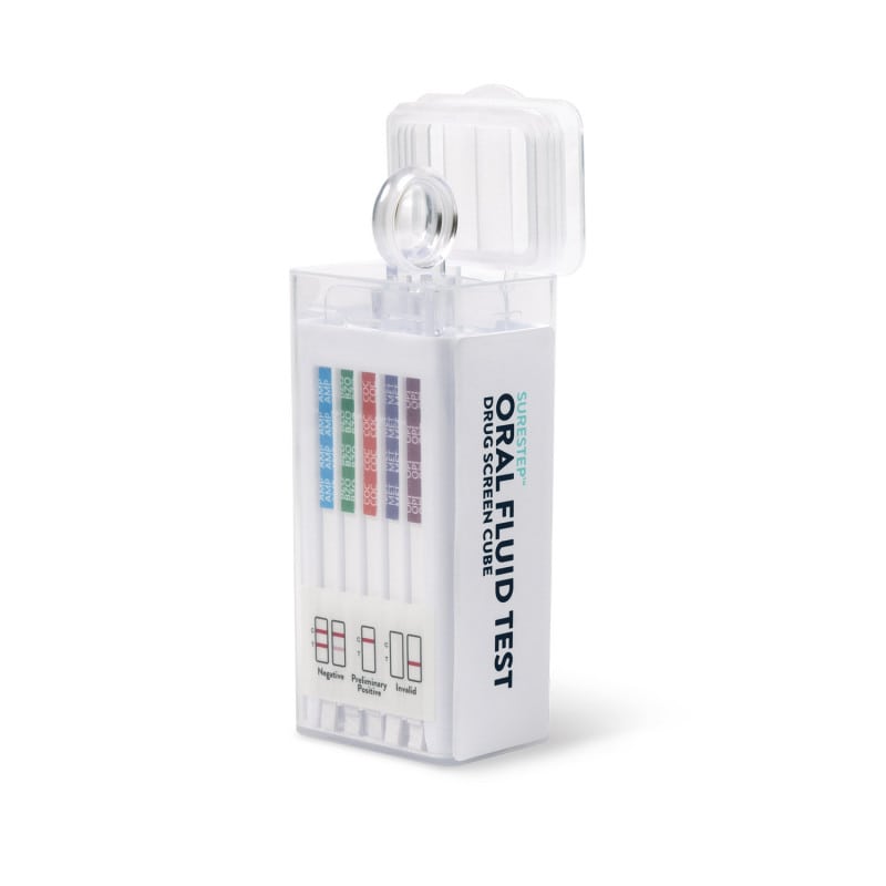 SureStep™ Oral Fluid Test Drug Screen Cube (6)