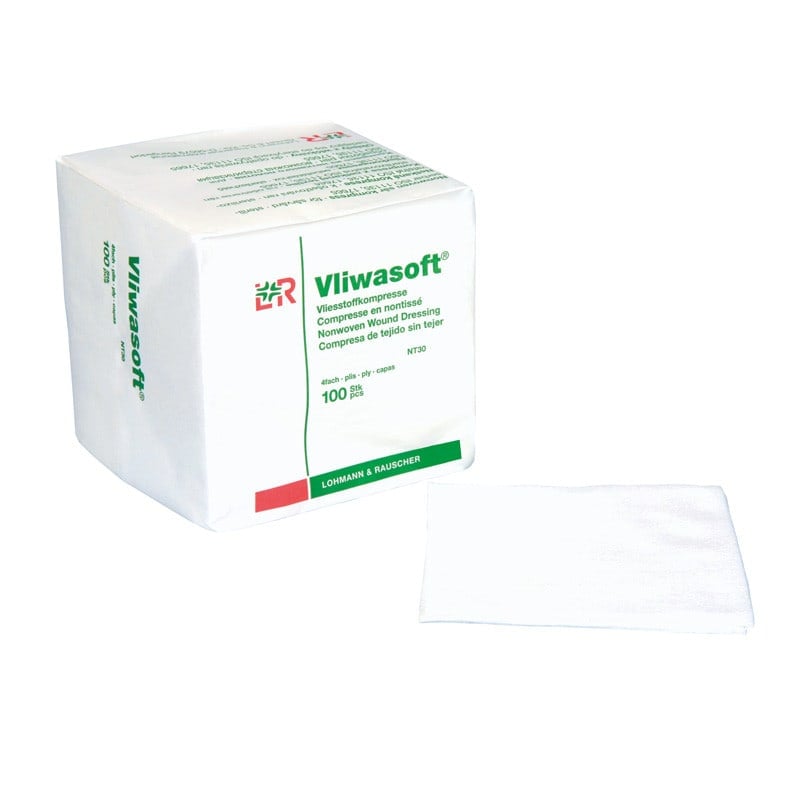 Vliwasoft Non-Sterile 6-ply | 10 x 10 cm