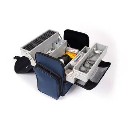 Doctor's Bag, The Alternative with shoulder straps | red