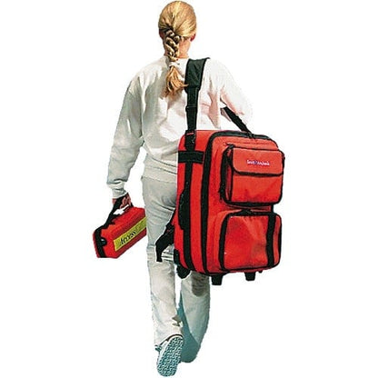 Medical Emergency Trolley, filled