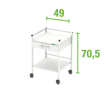 Multipurpose Trolley , 70.5 x 49 cm (H x W) 1 drawer