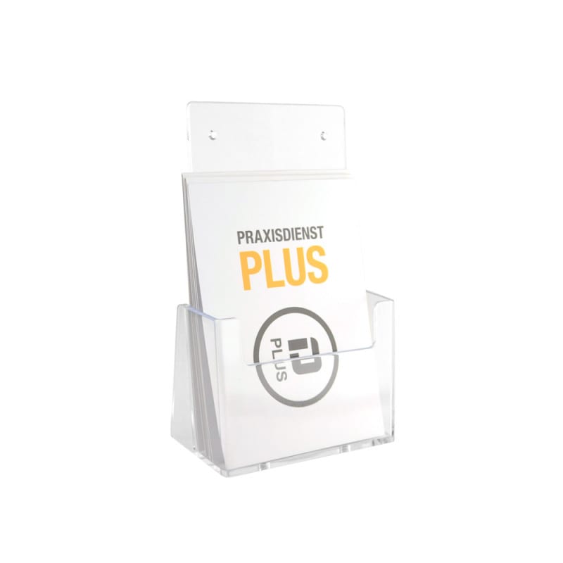 Tabletop Brochure and Leaflet Holder 4 compartments