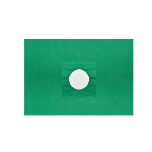 Fenestrated Drape 40x 60cm | green