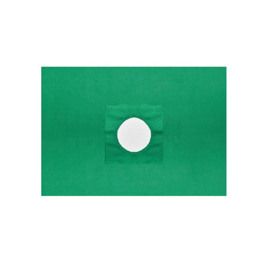 Fenestrated Drape, 13 cm hole 140 x 160cm | blue