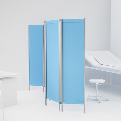 Lightweight Partition without wheels 5 | light blue panels