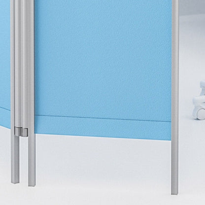 Lightweight Partition without wheels 5 | light blue panels