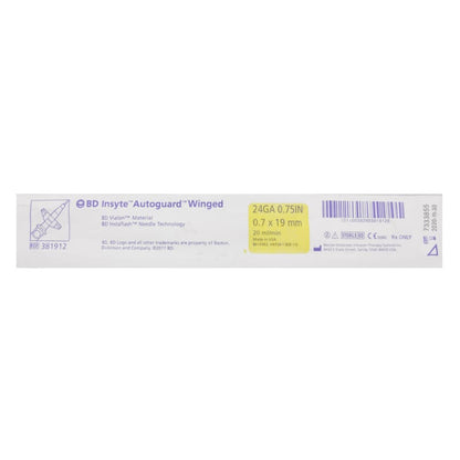 BD Insyte Autoguard Shielded IV Catheter 18G, 1.3 x 30 mm, green