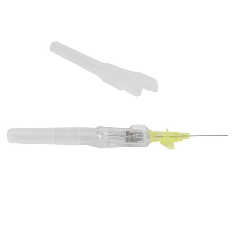 BD Insyte Autoguard Shielded IV Catheter 22G, 0.9 x 25 mm, blue